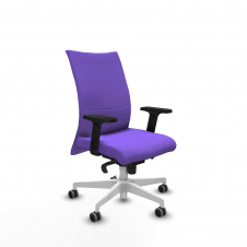 Piqueras y Crespo Albacete confidente sincro bali lila brazos 2D base blanca ruedas 65mm engomadas