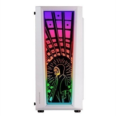 CAJA SEMITORRE MCART BLANCO ATX MARS GAMING