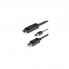 StarTech.com Cable de 2m HDMI a DisplayPort - 4K 30Hz - Fuente de energͭa USB - Negro