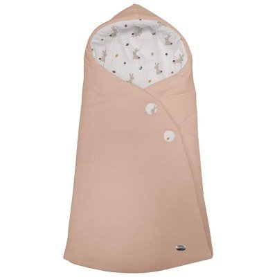 2024 Saco Capazo Capucha Venecia Rosa Dydados Ecopiel Lisa Sarga Estampado