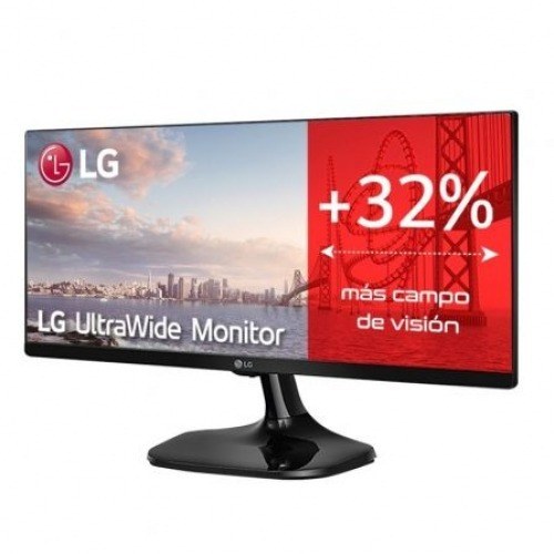 Monitor Profesional Ultrapanorámico LG 25UM58-P 25/ UXGA/ Negro