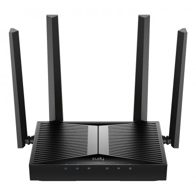 Cudy Router WiFi 7 2.5G Dual Band BE3600 - Velocidad hasta 1000Mbps - 4 Puertos - 4 Antenas Fijas de 5dBi - Tecnologia MU-MIMO -