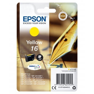 Cartucho de Tinta Original Epson nº16/ Amarillo