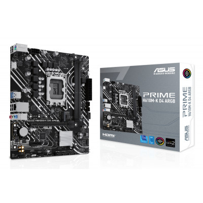 PRIME H610M-K D4 ARGB Intel H610 LGA 1700 micro ATX