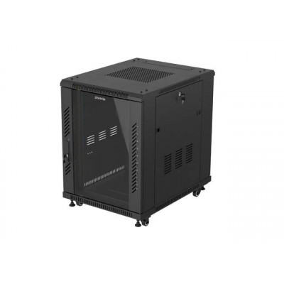 Armario rack phoenix 15u 600x800 servidor 19'' alta densidad negro