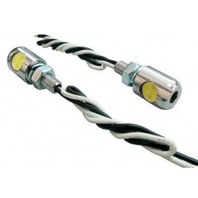 Tornillos con LED para fijación de matrícula PARTS EUROPE 012081312