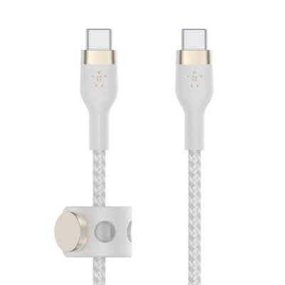 USB-C USB-C 2.0_BRAID SILIC 1M WH