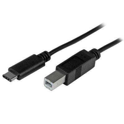 Cable de 2m USB-C a USB B Macho a Macho - Cable USB Tipo C a USB B USB 2.0