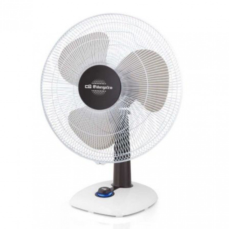 Ventilador de Sobremesa Orbegozo TF 0123/ 25W/ 3 Aspas 20cm/ 2 velocidades