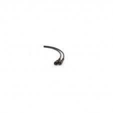 CABLE AUDIO OPTICO GEMBIRD TOSLINK A TOSLINK 1 METRO NEGRO CC-OPT-1M
