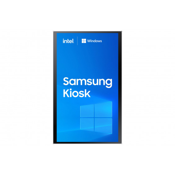 Kiosco interactivo Samsung LH24KMC3BGCXEN, 24 pulgadas, Full HD, táctil capacitivo, Windows 10 IoT, USB