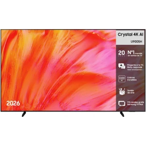 Televisor Crystal UHD Samsung TU98U9005HUXXC, U9005H, 98 pulgadas, 4K, Vision AI Smart TV, 144 Hz, grafito