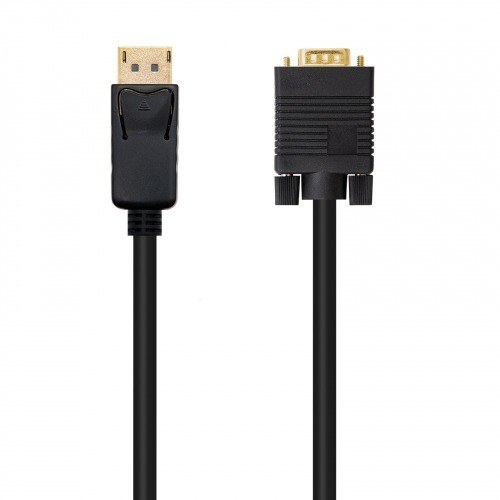 Cable DisplayPort a VGA NEGRO 2m NANOCABLE