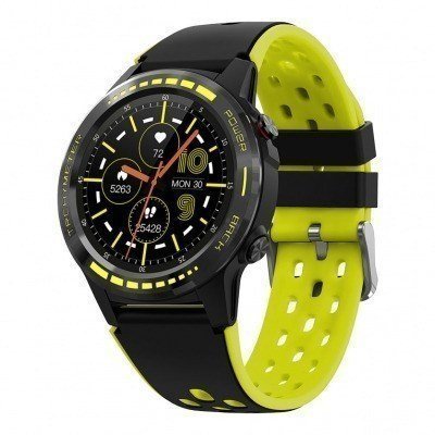 SMARTWATCH LEOTEC 1,3 MULTISPORT GPS ADVANTAGE PLUS AMARILLO