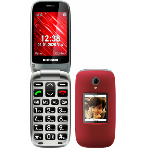 SENIORPHONE Telefunken S560 rojo