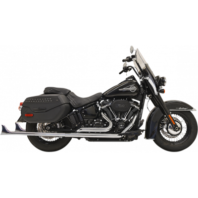 Sistema de escape Fishtail True Dual BASSANI XHAUST 1S76E-33