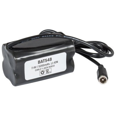 Bateria Litio 7,4Vdc 4800mA 4x18650 Bicicleta