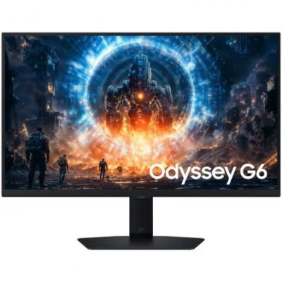 Monitor Gaming Samsung Odyssey G6 G60F S27FG602EU 27/ QHD/ 1ms/ 350Hz/ IPS/ Regulable en altura/ Negro