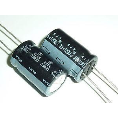 Condensador Electrolítico RADIAL 1200uF 35Vdc 105ºC