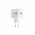 Tooq Cargador De Usb 5V 2.4 A Blanco