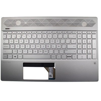 Top case + Teclado compatible para portátil HP 15-CS Plata L24752-071