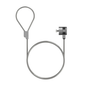 AISENS - CABLE DE SEGURIDAD CON CERRADURA DE LLAVE PARA ORDENADOR, MON