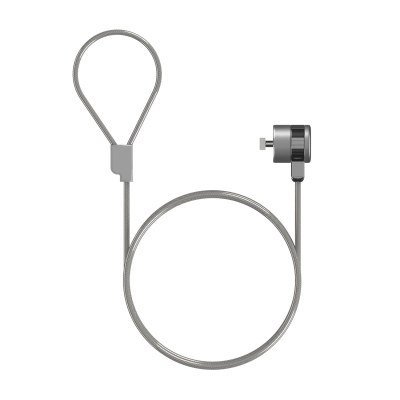 AISENS - CABLE DE SEGURIDAD CON CERRADURA DE LLAVE PARA ORDENADOR, MON
