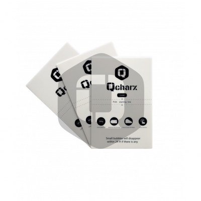 Laminas de proteccion frontales qcharx hidrogel hd qx1 50 unidades