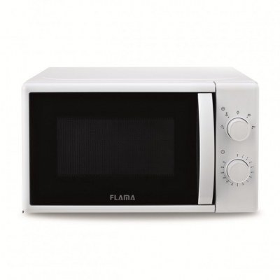 Microondas Flama 1824FL/ 700W/ Capacidad 20L/ Blanco