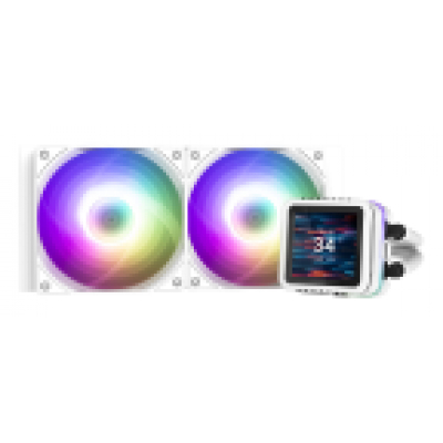 REFRIGERACION LIQUIDA CPU ZALMAN ALPHA2 DS A24 ARGB 240MM BLANCO