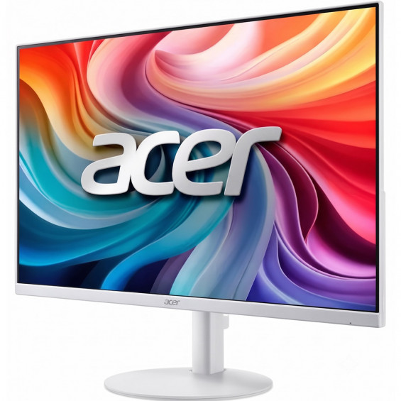 Monitor Acer SA273 P1wmix, 27 pulgadas, Full HD, IPS, 1 ms VRB, altavoces, HDMI, VGA, FreeSync, 99% sRGB, 250 cd/m², clase D, VESA 100x100, blanco - imagen 6
