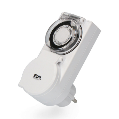 Programador diario analógico ip44 230 v 50 hz 16 a