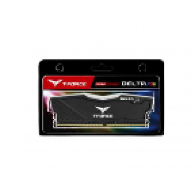 DDR4 TEAMGROUP T-FORCE DELTA RGB 16GB X1 3200 NEGRO
