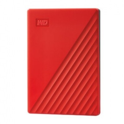 DISCO EXT 2,5 WD MY PASSPORT 2TB USB 3.2 ROJO