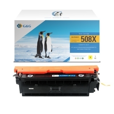 G&G HP CF362X AMARILLO CARTUCHO DE TONER GENERICO Nº508X