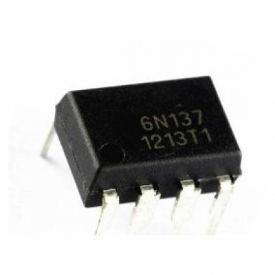 Circuito Integrado Optoacoplador DIP8 6N137 LITEON