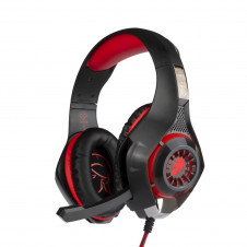 Blade FT2005 auricular y casco Auriculares Alámbrico Diadema Juego Negro, Rojo