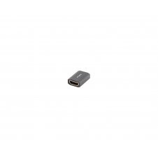 Lanberg AD-HDMI-02 cambiador de género para cable HDMI-A female 2.1 Plata