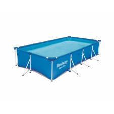 Bestway Steel Pro 56405 piscina sobre suelo Piscina con anillo hinchable Rectangular 5700 L Azul