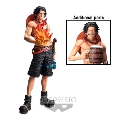 Figura banpresto one piece portgas d.ace grandista