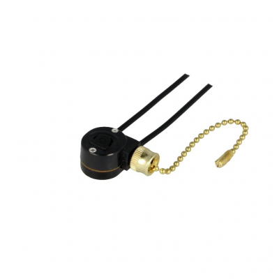 Interruptor con Cadena de Traccion OFF-ON 3A/250Vac Salida Cables