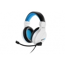 Auriculares sharkoon rush er3 blanco microfono alambrico