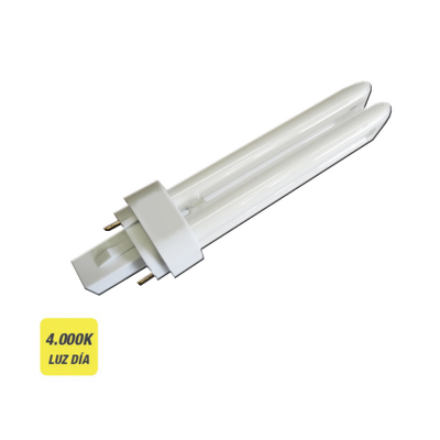 Bombilla bajo consumo g24d-3 2-pins 26 w 1750 lm 4000 k luz dia 169 mm