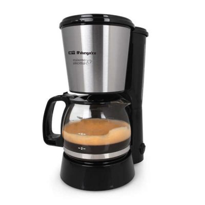 Orbegozo CG 4016 Cafetera de Goteo Aroma Perfecto - Potencia 650W - Capacidad 6 Tazas - Filtro Permanente - Deposito con Indicador de Nivel de Agua - Mantenimiento Caliente 30min - Desconexion Automat