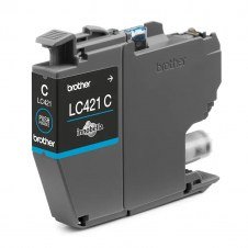 Cartucho tinta brother lc421c cian 200 paginas