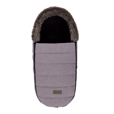 Saco cubrepiés Fur Melange Gris