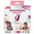Auriculares Infantiles Inalámbricos Jvc Tinyphone Hakd10W/ Bluetooth/ Rosas