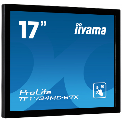 TF1734MC-B7X pantalla para PC 43,2 cm (17) 1280 x 1024 Pixeles SXGA LED Pantalla táctil Negro