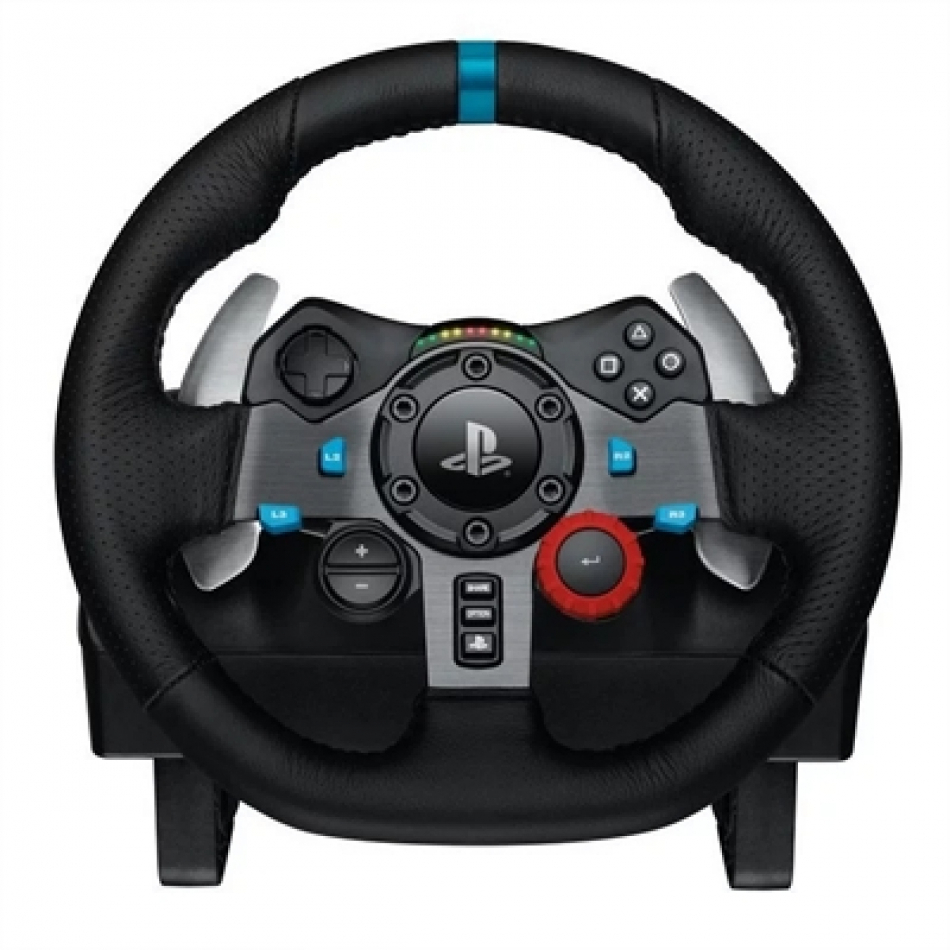 Logitech G29 Driving Force - Juego de volante y pedales - cableado - para Sony PlayStation 3, Sony PlayStation 4
