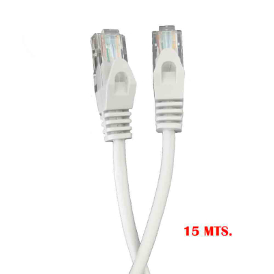 Cable utp cat.5e latiguillo rj45 outex 15 m